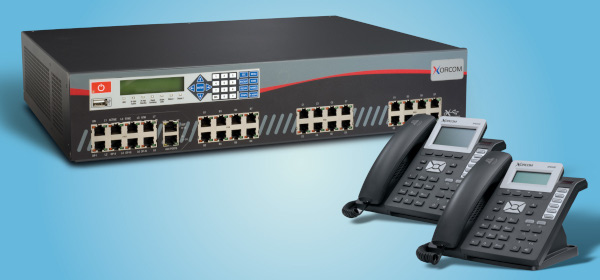 Blue Steel Xorcom PBX System with Phones